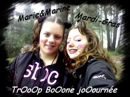 Voilà encore a Mardi gra !!
